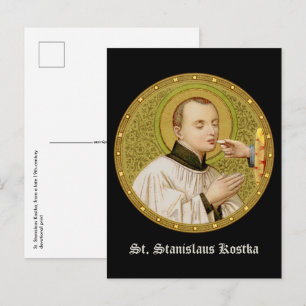St. Stanislaus (SNV 25) (Rundes Bild) Vertikal Postkarte