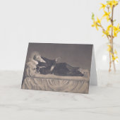 St. Stanislaus Stanislaw Kostka Polish Catholic Karte (Gelbe Blume)