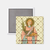 St. Stephan der ProtoMartyrer (RLS 17) Magnet (Vorderseite/Rückseite)