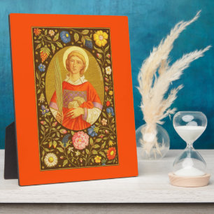 St. Stephan (PM 08) 8"x10" Plakette 1 mit Staffele Fotoplatte
