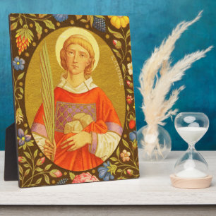 St. Stephan (PM 08) 8"x10" Plakette 2 mit Staffele Fotoplatte