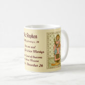 St. Stephanus der ProtoMartyr (RLS 17) Kaffeetasse (VorderseiteRechts)
