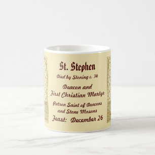 St. Stephanus der ProtoMartyr (RLS 17) Kaffeetasse