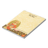 St. Stephanus der ProtoMärtyrer (PM 08) 5,5"x6" Notizblock (Rotiert)