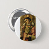 St. Stephen Apostel der siebzigsten Protomartyr Button (Vorne & Hinten)