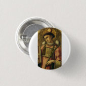 St. Stephen Apostel der siebzigsten Protomartyr Button (Vorne & Hinten)