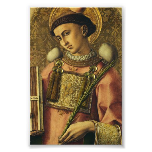 St. Stephen Apostel der siebzigsten Protomartyr Fotodruck (Vorne)