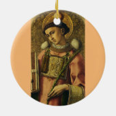 St. Stephen Apostel der siebzigsten Protomartyr Keramik Ornament (Hinten)