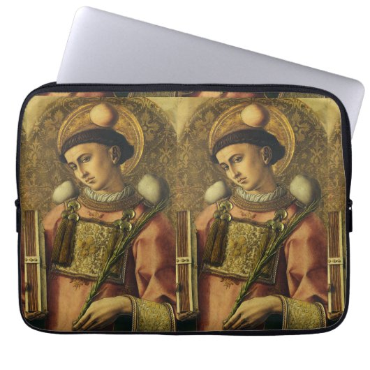 St. Stephen Apostel der siebzigsten Protomartyr Laptopschutzhülle (Vorderseite)