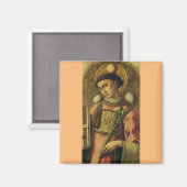 St. Stephen Apostel der siebzigsten Protomartyr Magnet (Vorderseite/Rückseite)