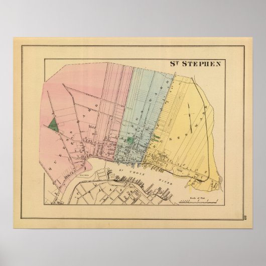St Stephen NB Poster (Vorne)