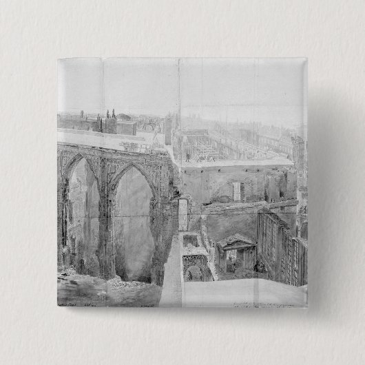 St Stephen, Oberhauses nach dem Feuer Button (Vorderseite)