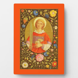 St. Stephen (PM 08) 5"x7" Plaque 1 mit Easel Fotoplatte