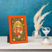 St. Stephen (PM 08) 5"x7" Plaque 1 mit Easel Fotoplatte (Seite)