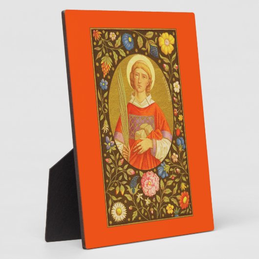 St. Stephen (PM 08) 8"x10" Plaque 1 with Easel Fotoplatte (Seite)
