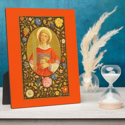 St. Stephen (PM 08) 8"x10" Plaque 1 with Easel Fotoplatte (Seite)
