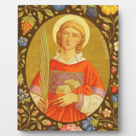 St. Stephen (PM 08) 8"x10" Plaque 2 with Easel Fotoplatte