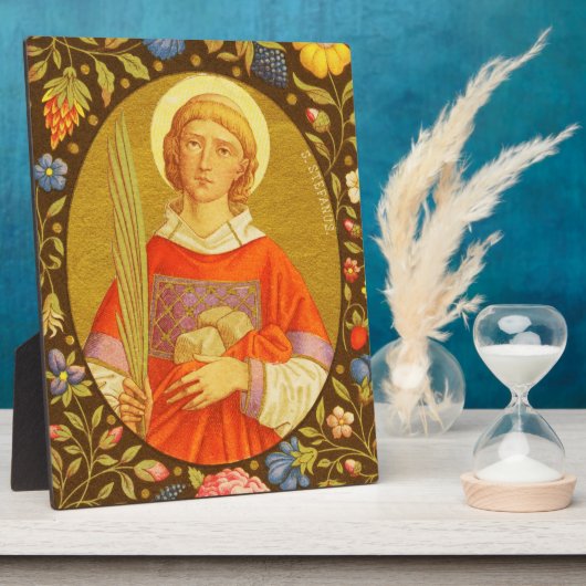 St. Stephen (PM 08) 8"x10" Plaque 2 with Easel Fotoplatte (Seite)