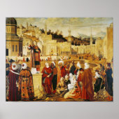 St. Stephen Preaching Poster (Vorne)