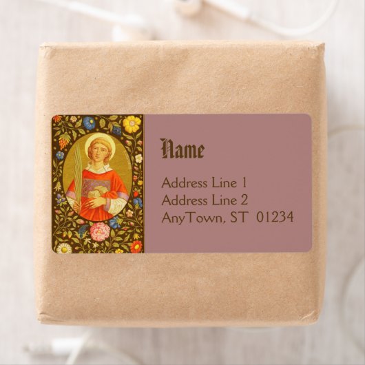 St. Stephen ProtoMartyr (PM 08) FB Ship Label 2c (Insitu)