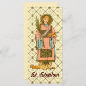 St. Stephen (RLS 17) Leere Grußkarte (Vorne/Hinten)