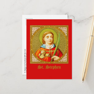 St. Stephen (SNV 26) (Square Image) Vertikal Postkarte