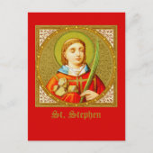 St. Stephen (SNV 26) (Square Image) Vertikal Postkarte (Vorderseite)
