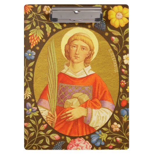 St. Stephen the ProtoMartyr (PM 08) Anpassbar Klemmbrett (Vorderseite)