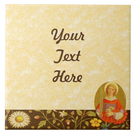 St. Stephen the ProtoMartyr (PM 08) DIY Design Fliese (Vorderseite)