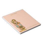 St. Stephen the ProtoMartyr (RLS 17) 5,5"x6" Notizblock (angewinkelt)