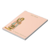 St. Stephen the ProtoMartyr (RLS 17) 5,5"x6" Notizblock (Rotiert)