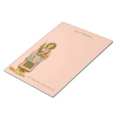 St. Stephen the ProtoMartyr (RLS 17) 8.5"x11" Notizblock (angewinkelt)