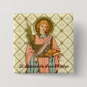 St. Stephen the ProtoMartyr (RLS 17) Button (Vorderseite)