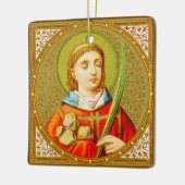 St. Stephen the ProtoMartyr (SNV 26) Platz Keramikornament (Links)