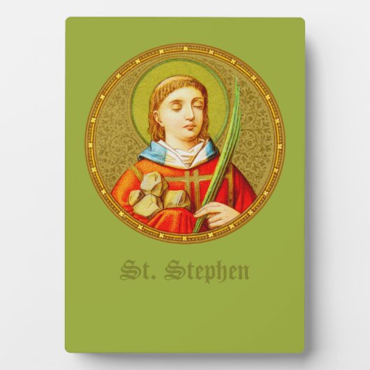 St. Stephen the ProtoMartyr (SNV 26) (RoundImage) Fotoplatte (Vorderseite)