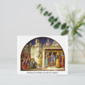 St. Stephen und St. Lawrence von Fra Angelico Postkarte (Stehend Vorderseite)