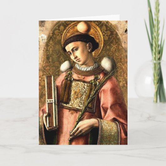 St- Stephenkarte Feiertagskarte (Vorderseite)