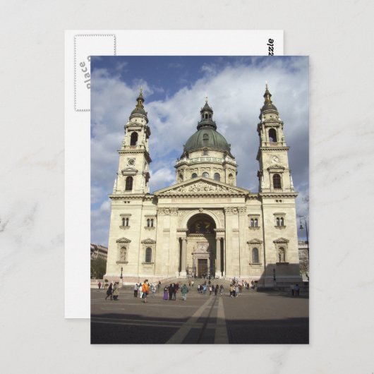 St. Stephens Basilica Budapest Ungarn Postkarte (Vorne/Hinten)