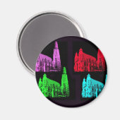 St. Stephen's Cathedral Collage Magnet (Vorderseite/Rückseite)