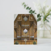 St. Stephen's Church Orgel, Seattle, Postkarte (Stehend Vorderseite)