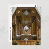 St. Stephen's Church Orgel, Seattle, Postkarte (Vorne/Hinten)