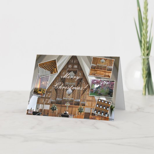 St. Stephen's Church, Seattle Feiertagskarte (Vorderseite)