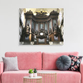 St Sulpice Orgel Leinwanddruck (Insitu (Wohnzimmer))