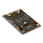 St Sulpice Orgel Notizbuch Notizblock (Rechte Seite)
