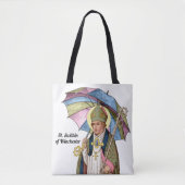 St. Swithin mit Regenschirm Tasche (Vorderseite)