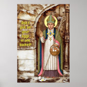 St. Swithin und die zerbrochenen Eier Lektion Poster (Vorne)