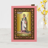 St. Swithin von Winchester Karte (Gelbe Blume)