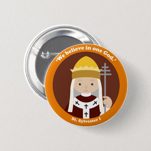 St. Sylvester I Button (Vorne & Hinten)