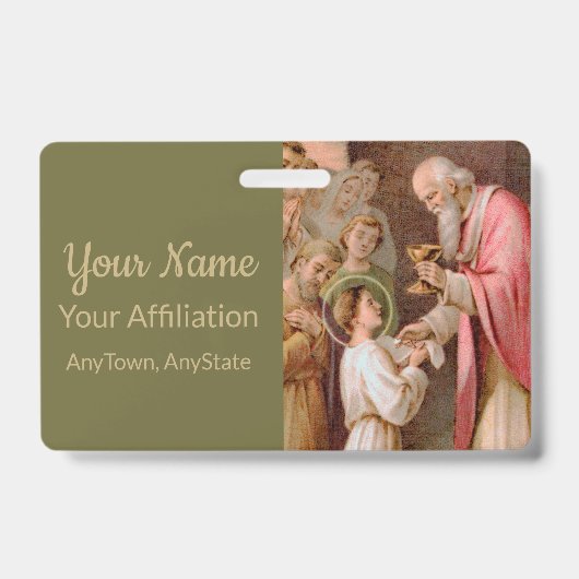 St. Tarcisius Erhalt der Eucharistie (BL 02) Ausweis (Front)