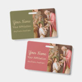 St. Tarcisius Erhalt der Eucharistie (BL 02) Ausweis (Front & Back)